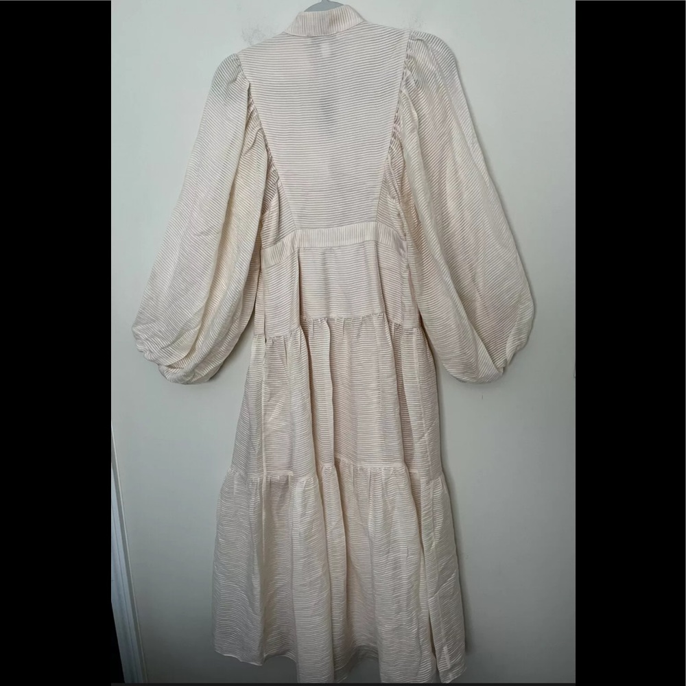 NEW Shona Joy Charlotte High Neck MIDI dress - Picture 6 of 7